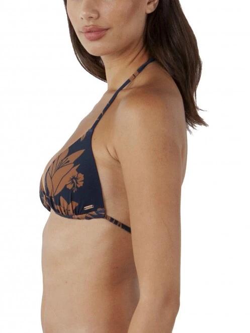 Barts Florence Triangle női bikini felső sötétkék színben 3
