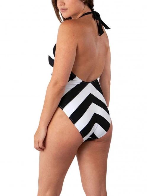 Barts Ellai Halter One Piece női fürdőruha fekete színben 3