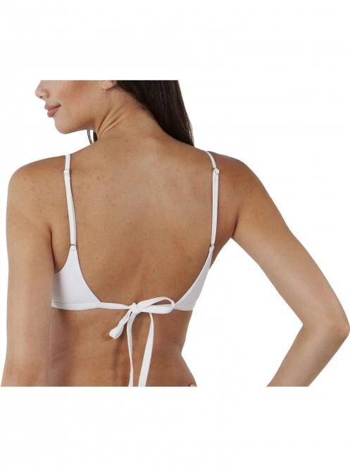 Barts Tasman Fixed Triangle női bikini felső fehér színben 4