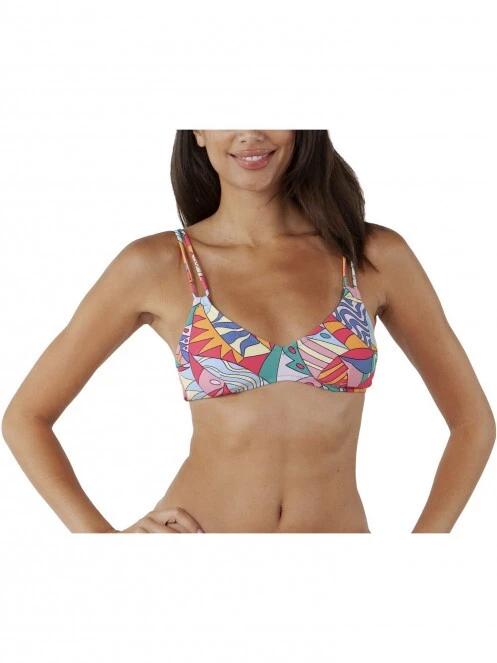 Barts Flinder Cross Back női bikini felső multikolor színben 2