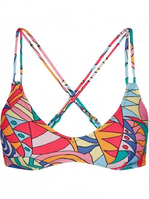 Barts Flinder Cross Back női bikini felső multikolor színben 5