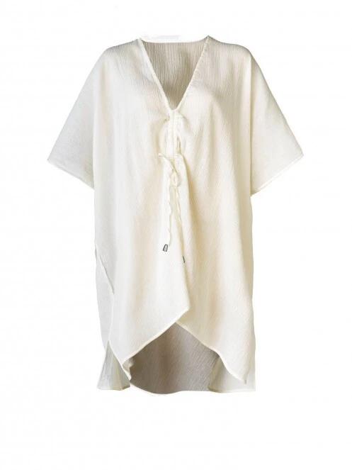 Barts Adriatic Kaftan női strandruha fehér színben 4