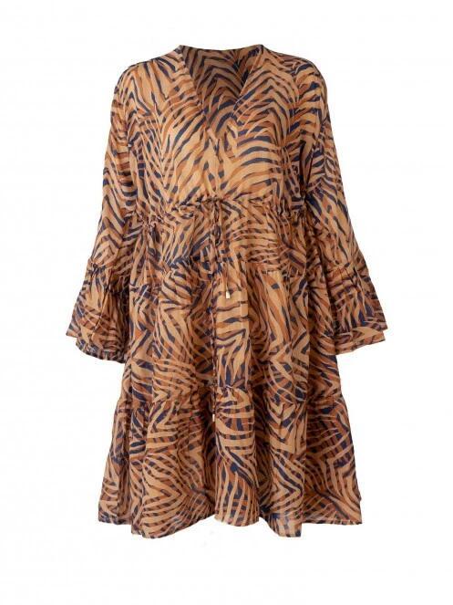 Barts Pacificon Dress női ruha homok színben 3