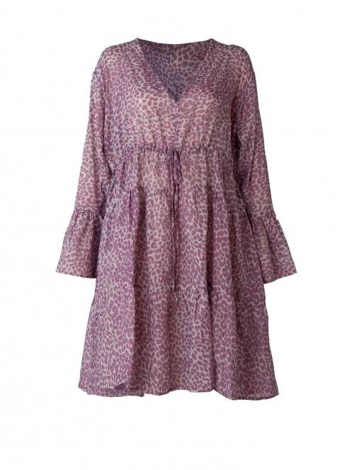 Barts Pacificon Dress női ruha lila színben 4