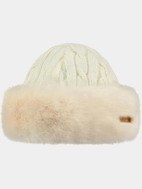 Barts Fur Cable Bandhat női fejpánt fehér színben 2