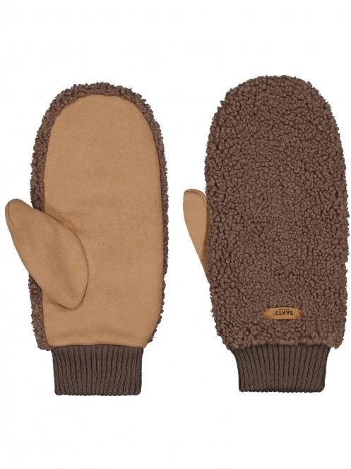 Barts Teddy Mitts női kesztyű barna színben 2