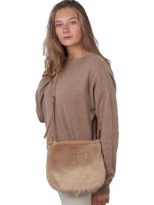 Barts Salween Shoulderbag női válltáska homok színben 3