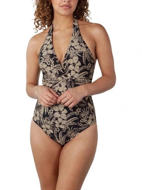 Barts Tuala Halter Shaping One Piece női fürdőruha fekete színben 2