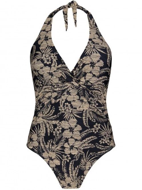 Barts Tuala Halter Shaping One Piece női fürdőruha fekete színben 4