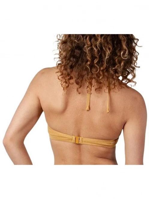 Barts Elviot Halter női bikini felső sárga színben 3