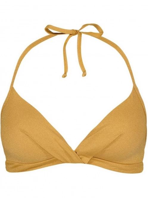 Barts Elviot Halter női bikini felső sárga színben 4