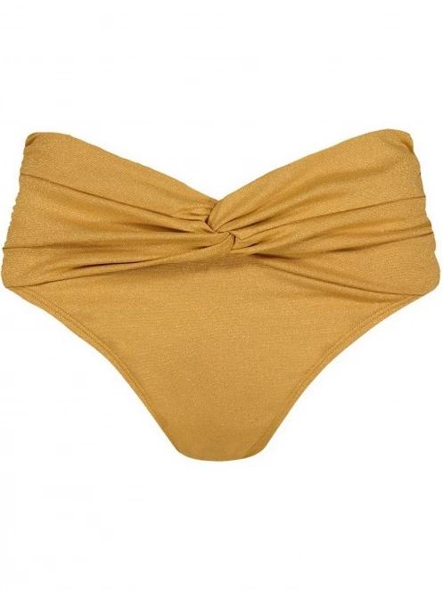 Barts Elviot High Waist Briefs női bikini alsó sárga színben 4