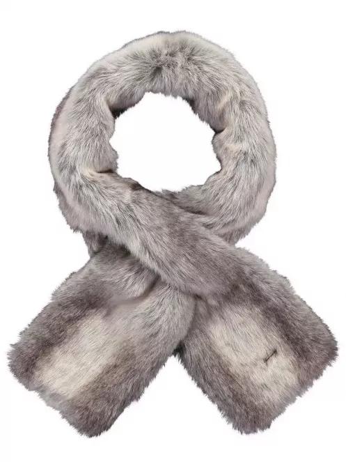 Barts Holly Scarf női sál szürke színben 2