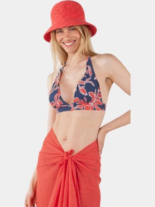 Barts Besary Hat női bucket hat piros színben 3