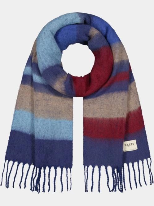 Barts Eluzabeth Scarf női sál sötétkék színben 2