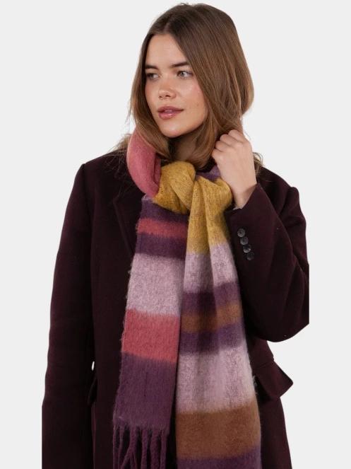 Barts Eluzabeth Scarf női sál bordó színben 4