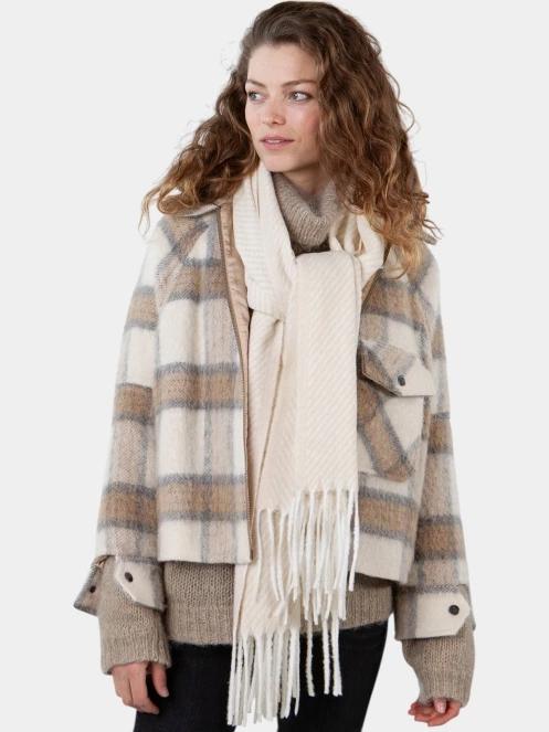 Barts Josephyne Scarf női sál homok színben 3