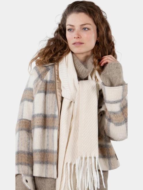 Barts Josephyne Scarf női sál homok színben 4