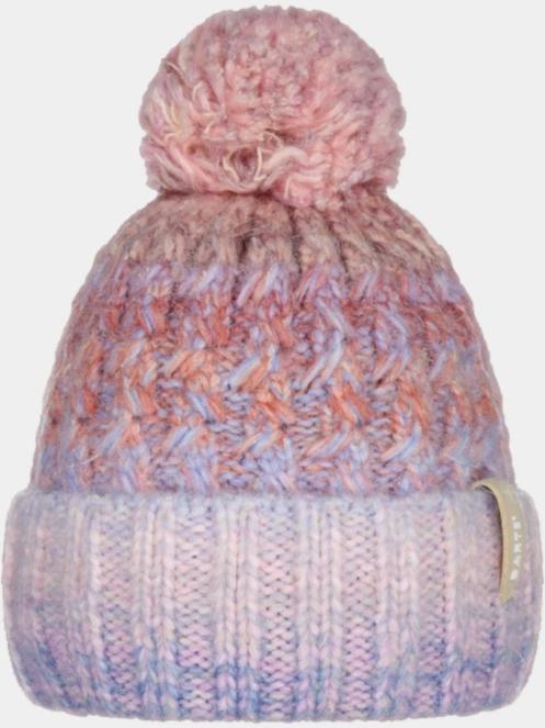 Barts Catbird Beanie női bojtos sapka lila színben 2