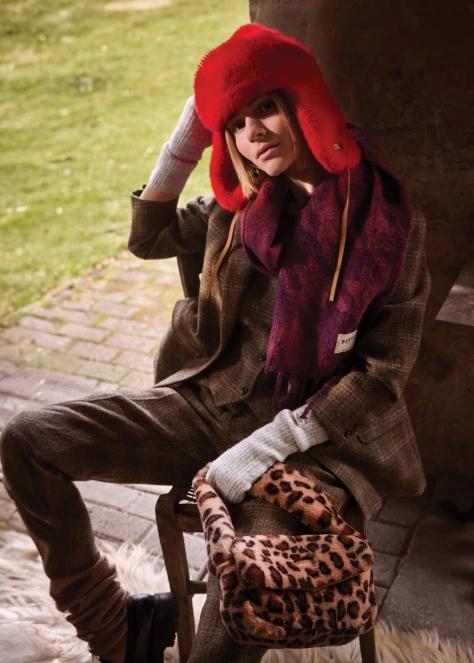 Barts Darty Fingerless Gloves női kesztyű szürke színben 7