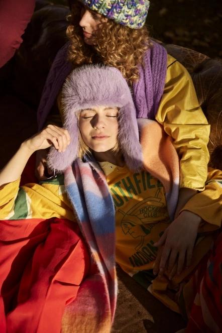 Barts Hawka Bomber női usanka lila színben 5