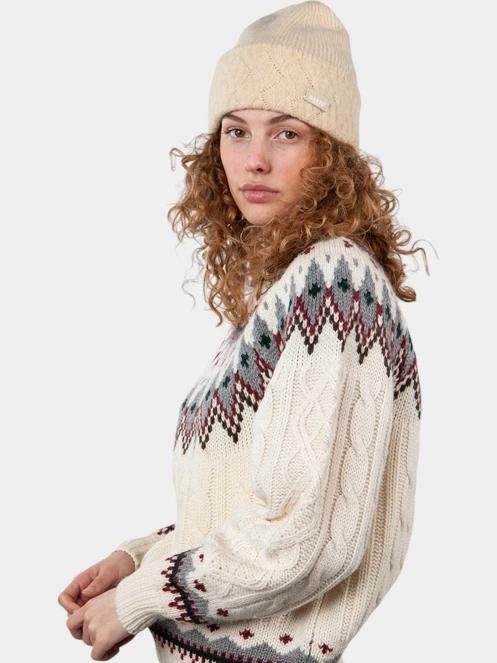 Barts Sunnybird Beanie női sapka homok színben 4