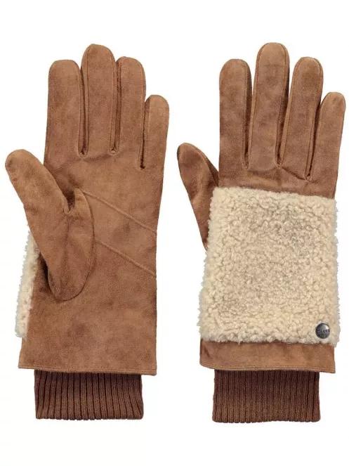 Barts Fifi Gloves női kesztyű barna színben 2