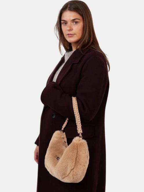 Barts Sourwood Shoulderbag női válltáska barna színben 4