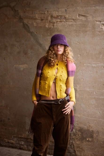 Barts Lavatera Hat női bucket hat lila színben 5