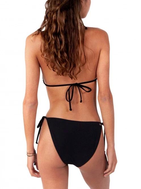 Barts Solid Tanga női bikini alsó fekete színben 4