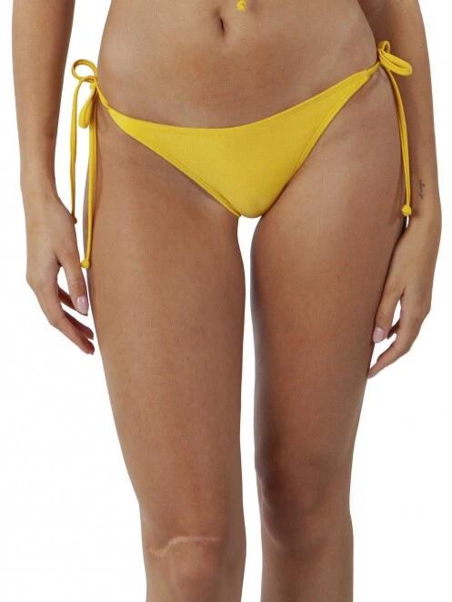 Barts Isla Tanga női bikini alsó sárga színben 2