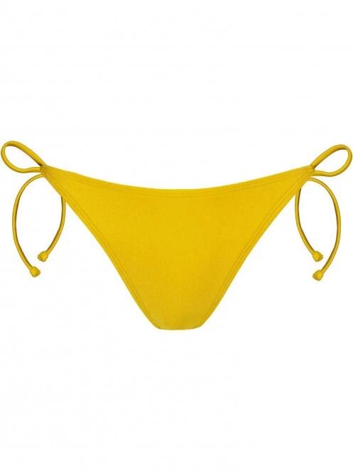 Barts Isla Tanga női bikini alsó sárga színben 5