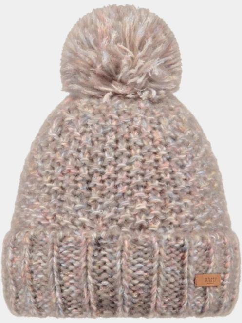 Barts Aitane Beanie női bojtos sapka szürke színben 2