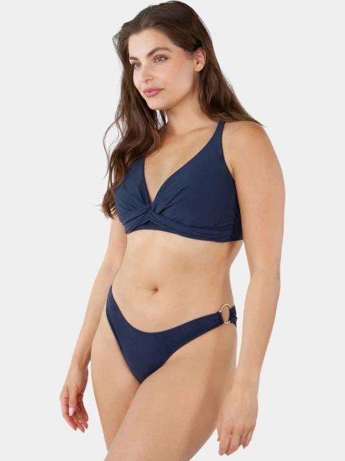 Barts Solid Multifit Top női bikini felső sötétkék színben 4