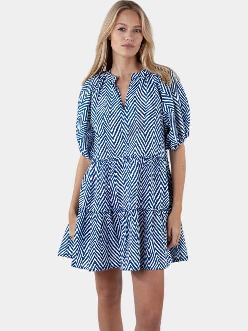 Barts Adeliu Dress női strandruha kék színben 2