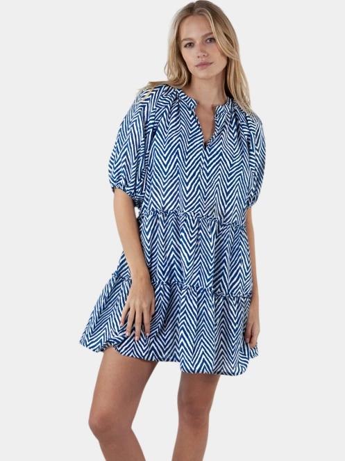 Barts Adeliu Dress női strandruha kék színben 3