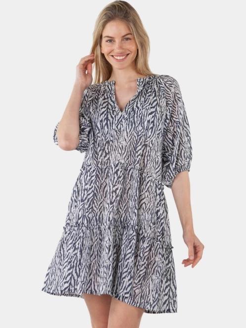 Barts Adeliu Dress női strandruha sötétkék színben 3