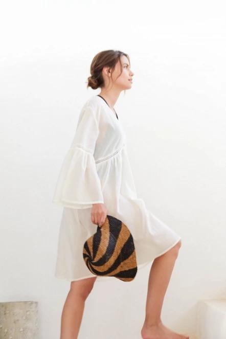 Barts Jimedai Dress női strandruha fehér színben 5