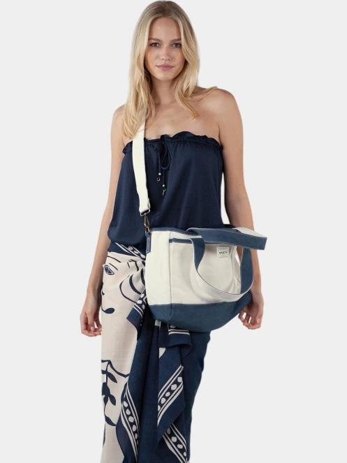 Barts Shaey Shoulderbag női shopper táska fehér színben 4