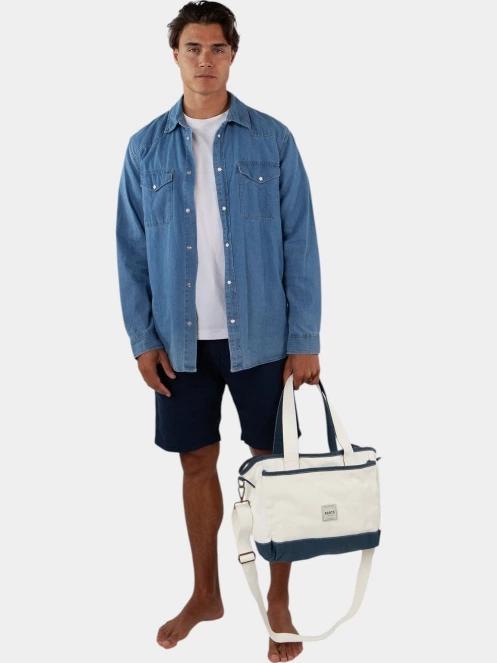 Barts Shaey Shoulderbag női shopper táska fehér színben 5