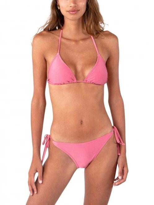 Barts Isla Triangle női bikini felső rózsaszín színben 2
