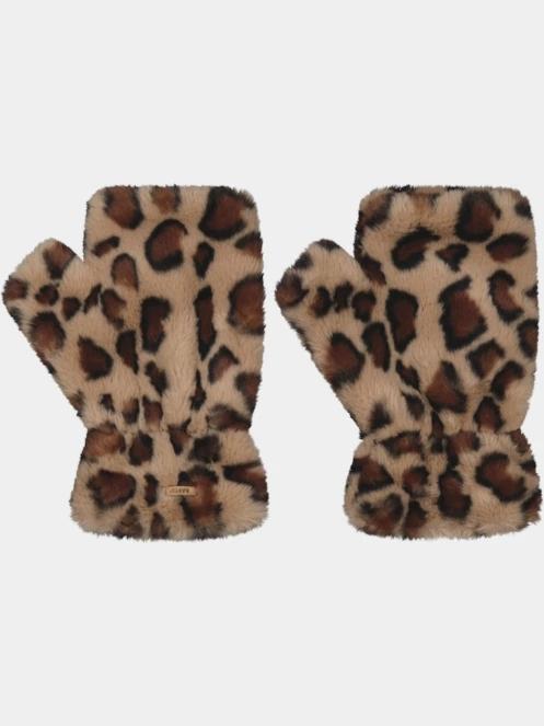 Barts Britamu Fingerless Gloves női kesztyű barna színben 2