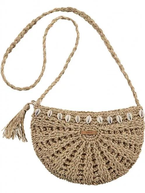 Barts Zulu Shoulderbag női táska barna színben 2