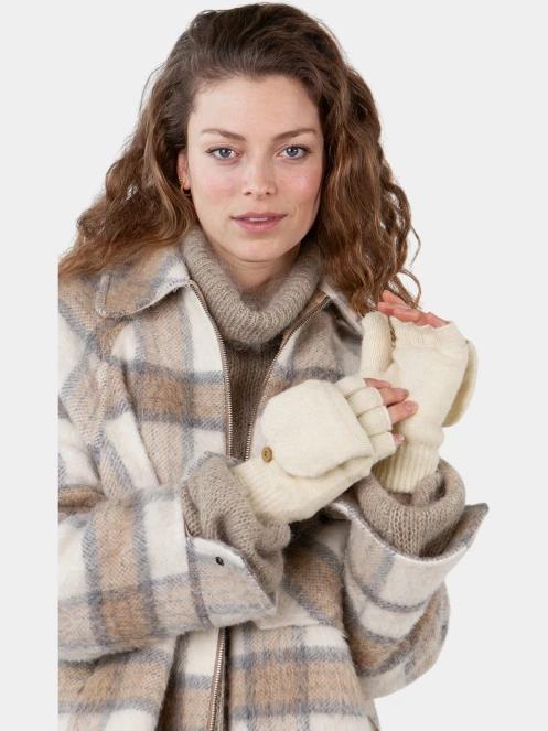Barts Kirinda Bumgloves női kesztyű homok színben 4