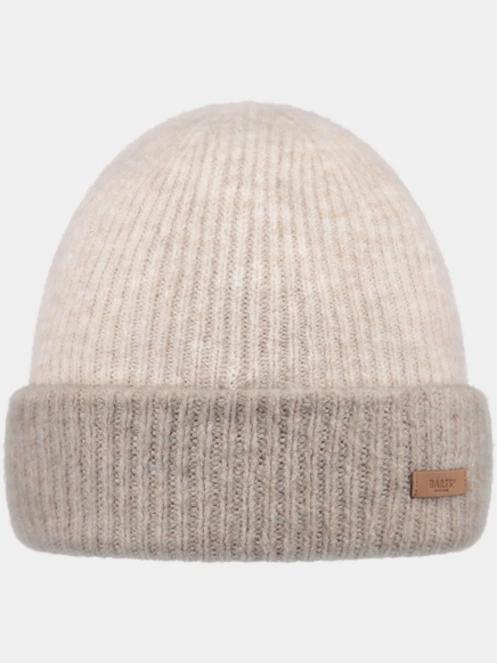 Barts Arlenas Beanie női sapka homok színben 2