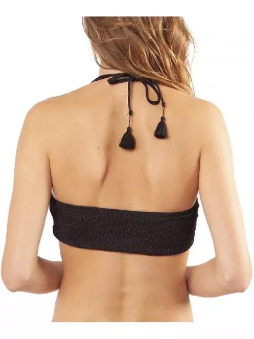 Barts Bathers Tube női bikini felső fekete színben 3