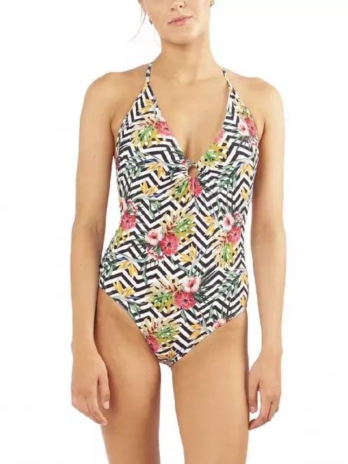 Barts Kinka Halter Suit női fürdőruha fekete színben 2