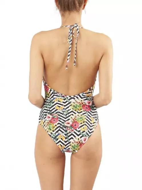 Barts Kinka Halter Suit női fürdőruha fekete színben 3