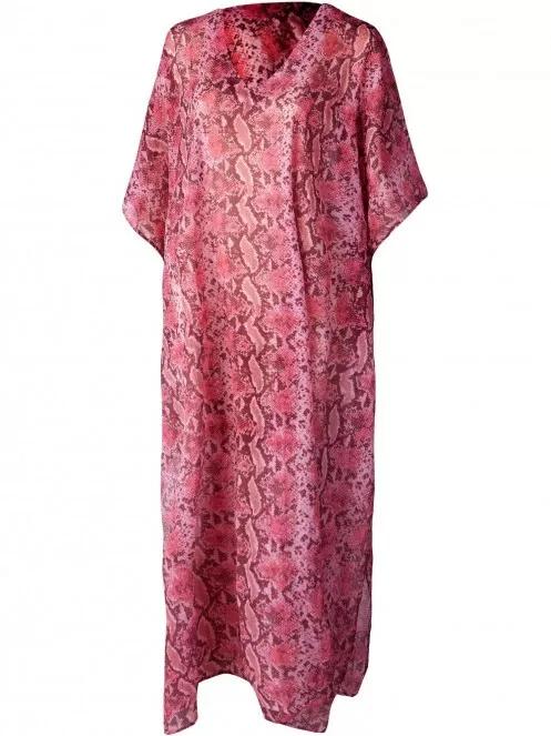 Barts Kribi Kaftan női strandruha rózsaszín színben 2