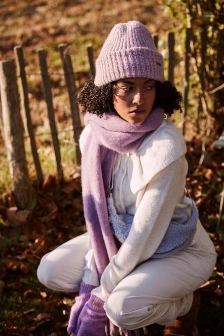 Barts Arugama Beanie női sapka lila színben 5